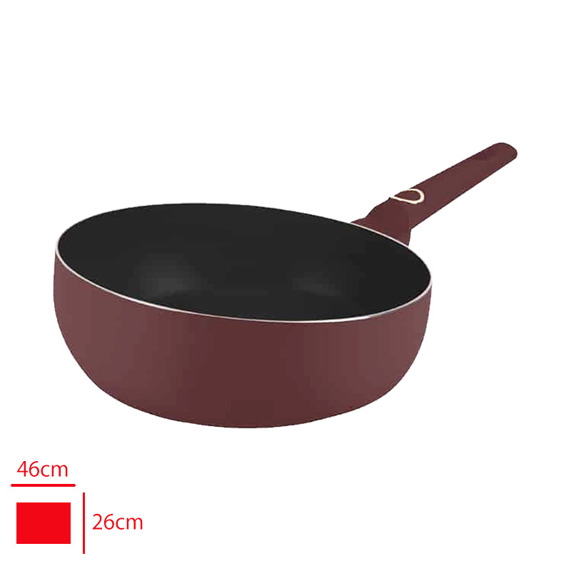 BERLINGER HAUS WOK TAVA 26 CM BORDO 8029 3,2 MM