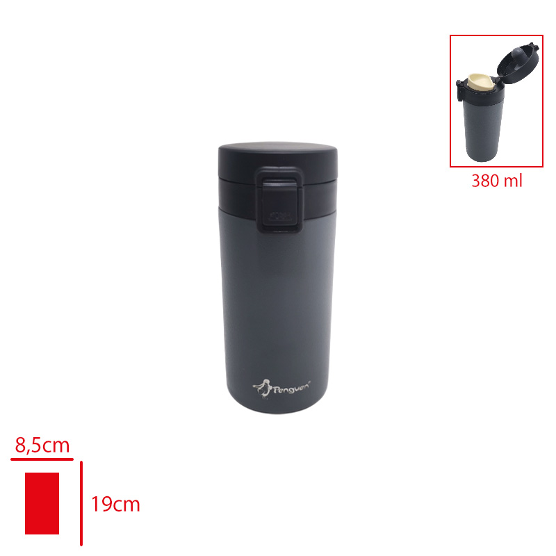 PENGUEN CELIK MUG MATARA FILTRELI 380 ML PNG-1154