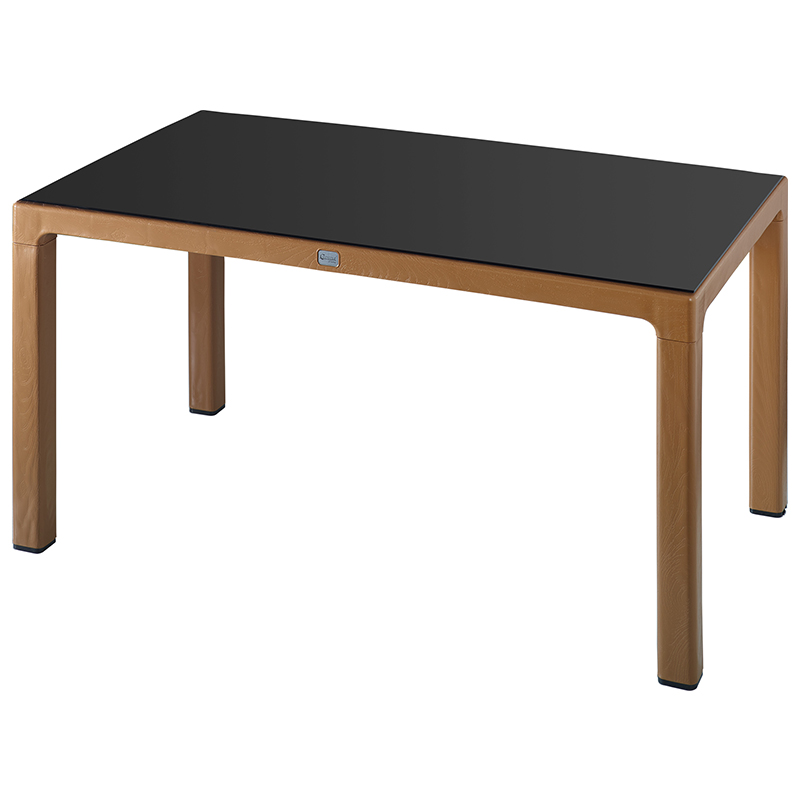 COMFORT MASA DUZ ZAMBAK 90*150 CAMLI TEAK CT067-C