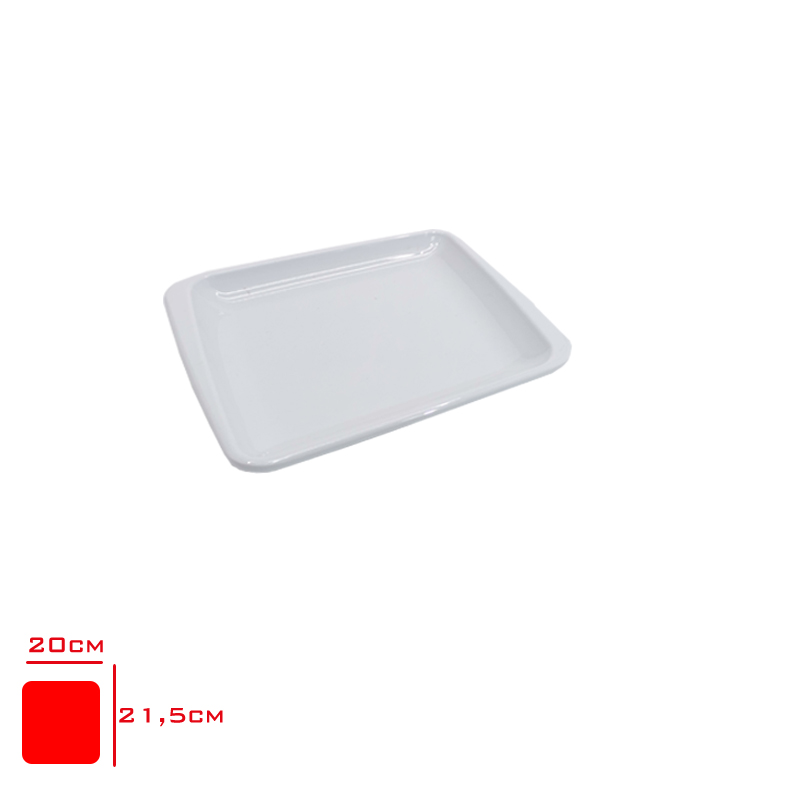 ATLAS SERVIS TABAK KARE ELIT 20X21,5 CM 376