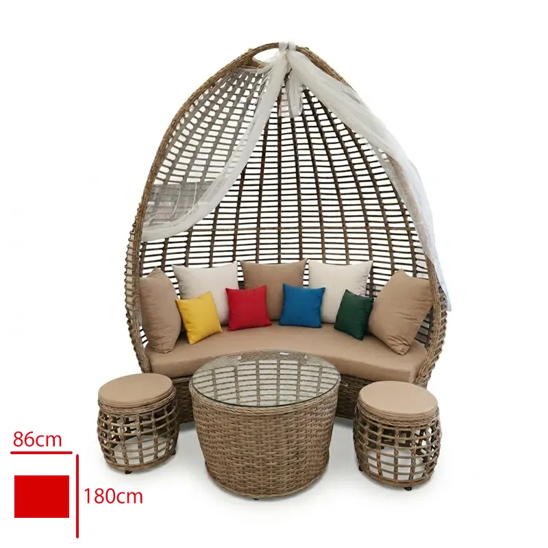 FORMET KAPADOKYA TAKIM 2+1+1+SEHPA RATTAN CAPPUCINO/MINDER CAPPUCINO