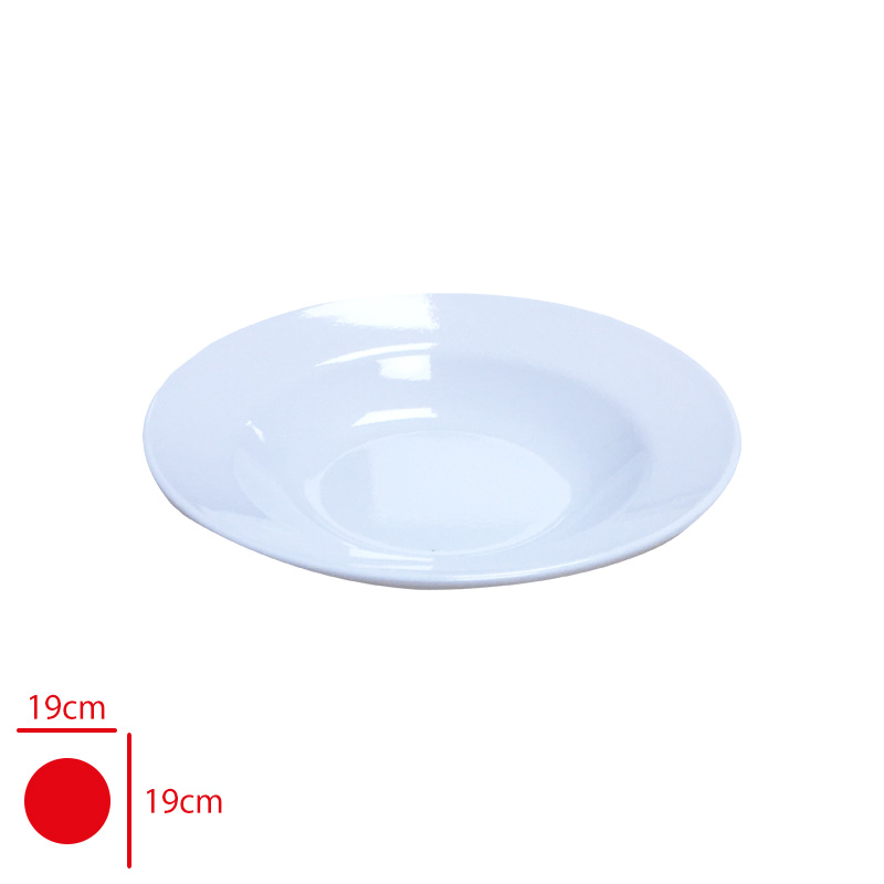 MELAMIN CUKUR TABAK 19 CM LV-019TB