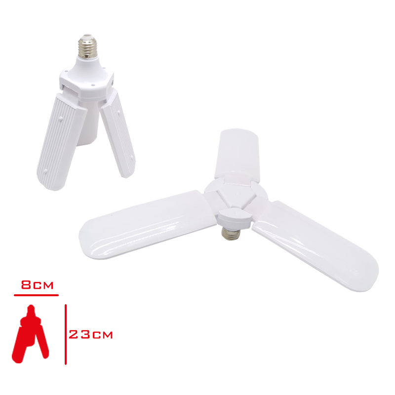 ITALYANO AMPUL LED PERVANE 3 KANAT KATLANIR 45W E27 KA-080