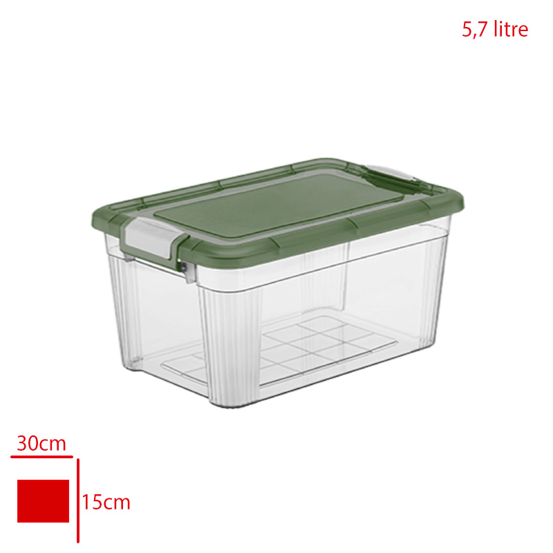 TITIZ SAKLAMA KABI 5,7 LT STACK BOX AP-9562