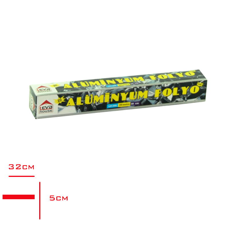 ALUMINYUM FOLYO 30 CMX20 MT L01.056