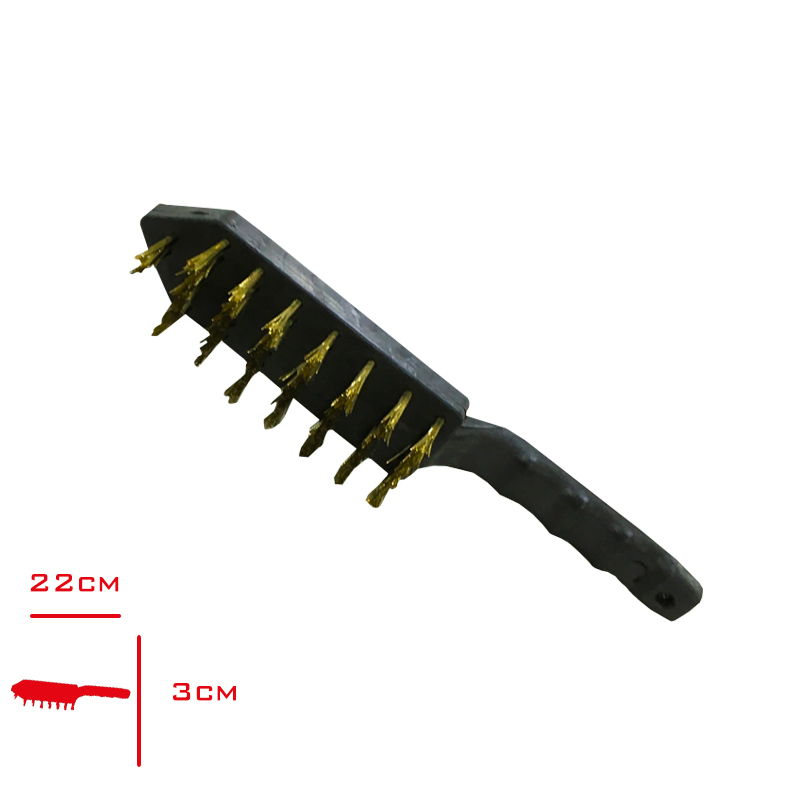 IZGARA FIRCASI PLASTIK SAPLI 5 NO