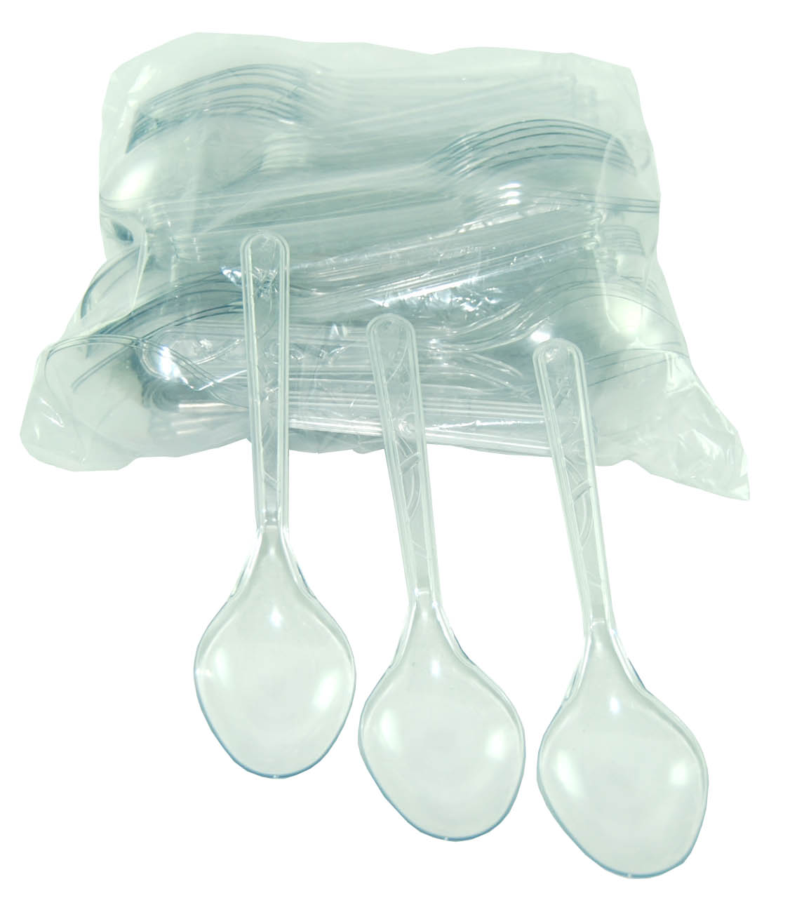 PLASTIK KASIK BUYUK 100 LU TEK KULLANIMLIK