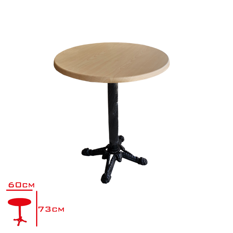 MASA 60*60 AKCAAGAC VERZALIT YUVARLAK OT-5