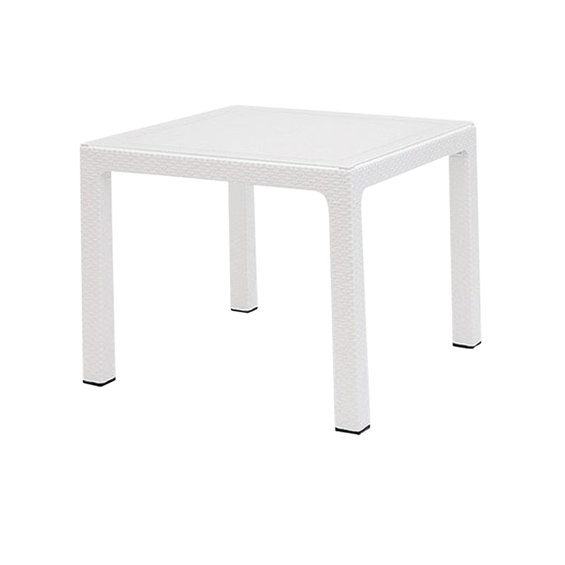 FLORYA MASA RATTAN 90*90 CAMLI REGNUM ANTRASIT/KAHVE/CAPPUCINO