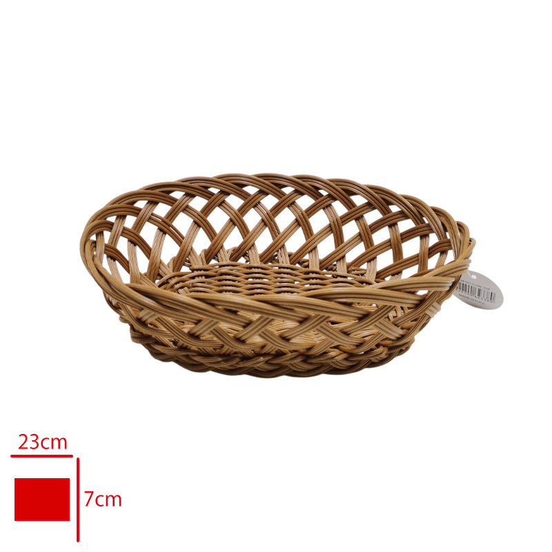 EKMEK SEPETI HASIR RATTAN KUCUK COM-338
