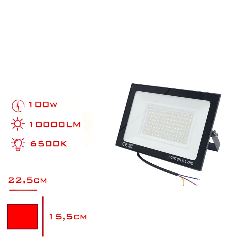 PROJEKTOR LED SLIM 100W BEYAZ ISIK LV-3148 / 6