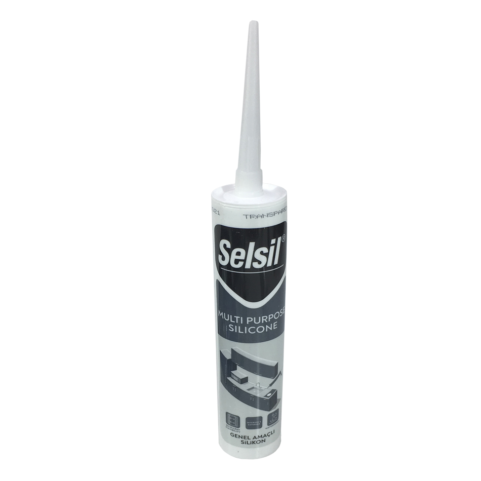 SELSIL SILIKON GENEL AMACLI SEFFAF 280 GR 01