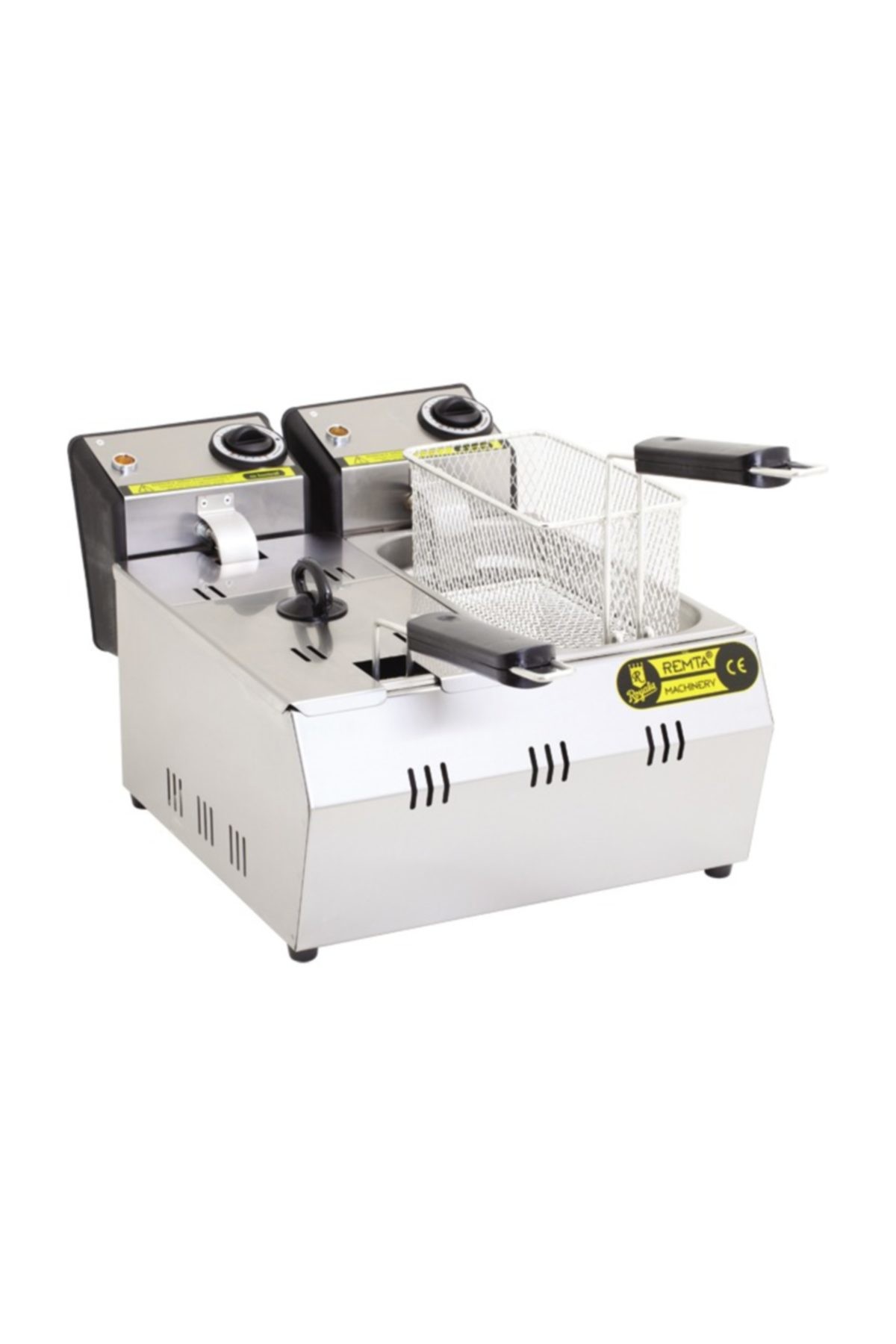 REMTA FRITOZ CIFTLI KAPAKLI 3+3 LT ELEKTRIKLI R92