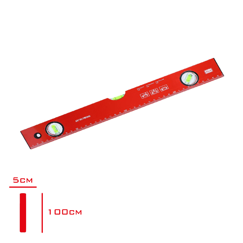 RODEX SU TERAZISI ALUMINYUM KIRMIZI 100 CM RHT0904150100