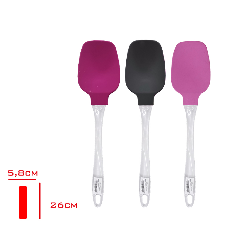 SPATULA BUYUK SILIKON SEFFAF LV-30629
