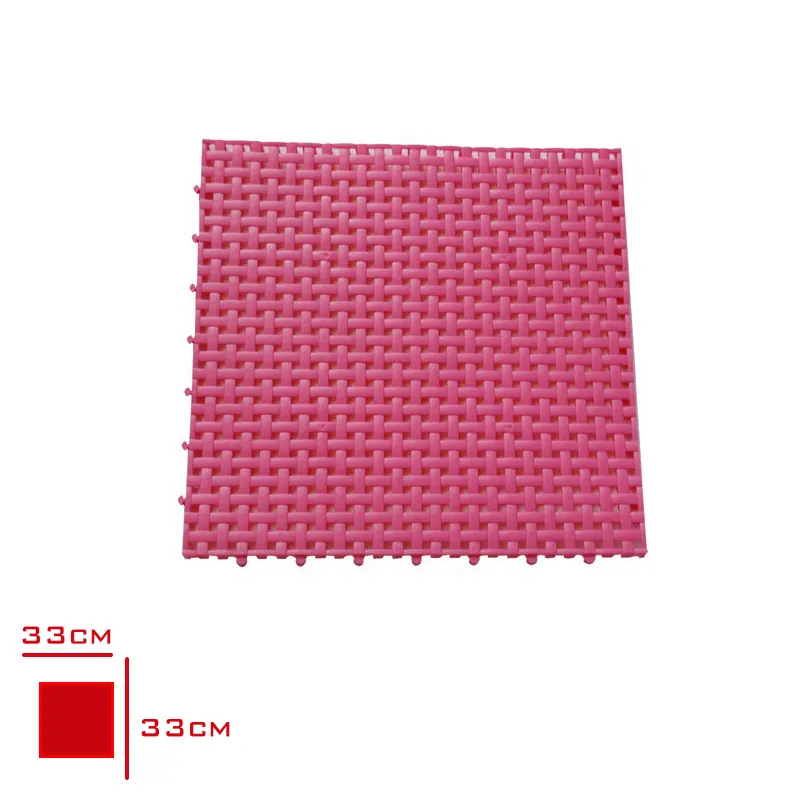 PLASMARKET YER KAROSU PLASTIK HASIR MODEL ESNEK 33*33