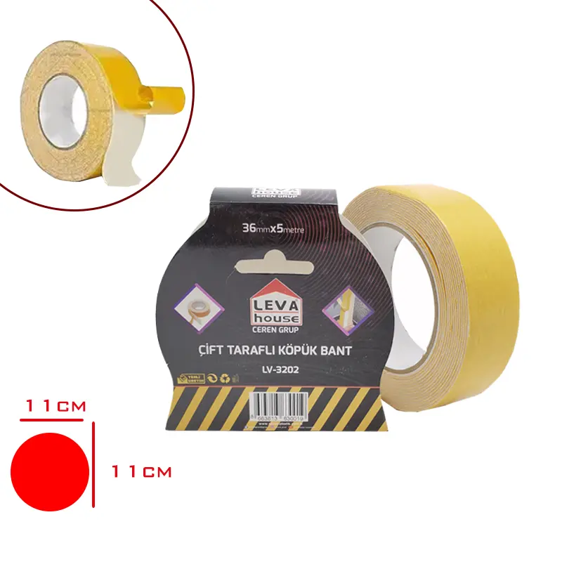 CIFT TARAFLI KOPUK BANT 36*5 MT