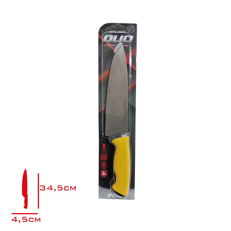 PIRGE DUO SEF BICAGI NO:2 SARI 21 CM 34161-05