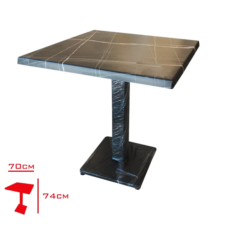 MASA 80*80 PALAZZO VERZALIT KARE AYAK TAKIM OT-7
