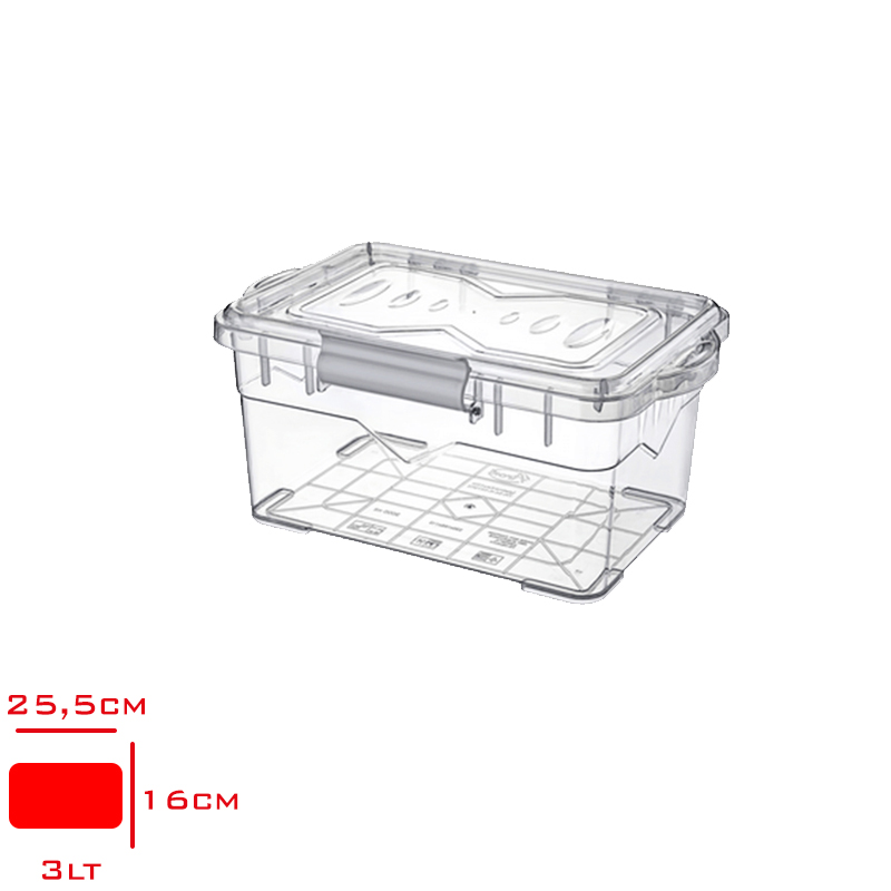 TITIZ LARDER SAKLAMA KABI 3000 ML. AP-9362