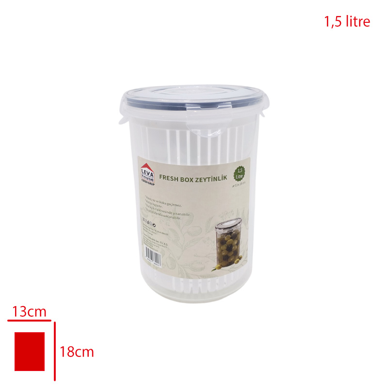FRESH BOX ZEYTINLIK 1,5 LT
