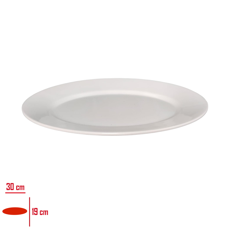 TRIA PORELIN KAYIK TABAK 30 CM ML13