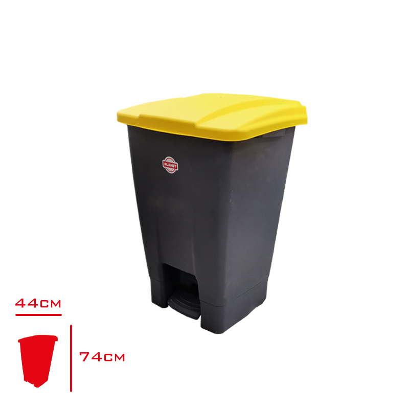 PLANET KONTEYNER IC KOVASIZ 50 LT ANTRASIT YENI UP-227/UP-216
