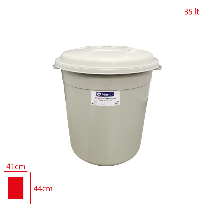 MERDEM COP KOVASI ORTA BOY 35 LT MRD-163