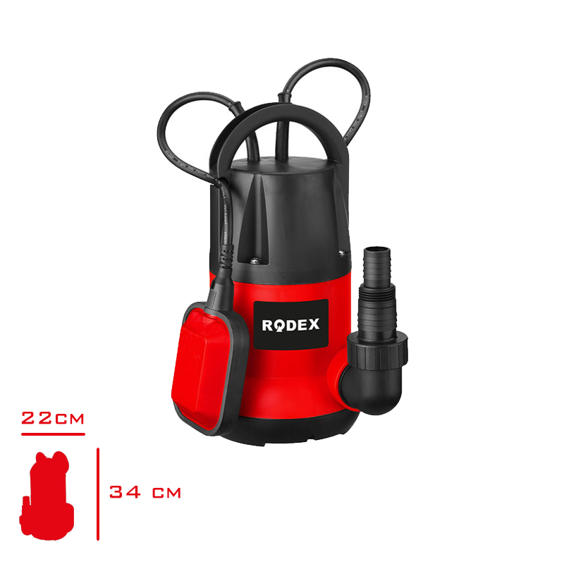RODEX TEMIZ SU DALGIC POMPA 900 WATT RDX8151