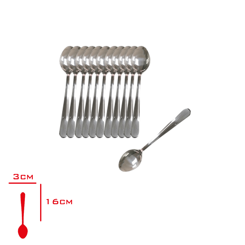 KILICLAR PINAR TATLI KASIGI 12 LI 2 MM 304