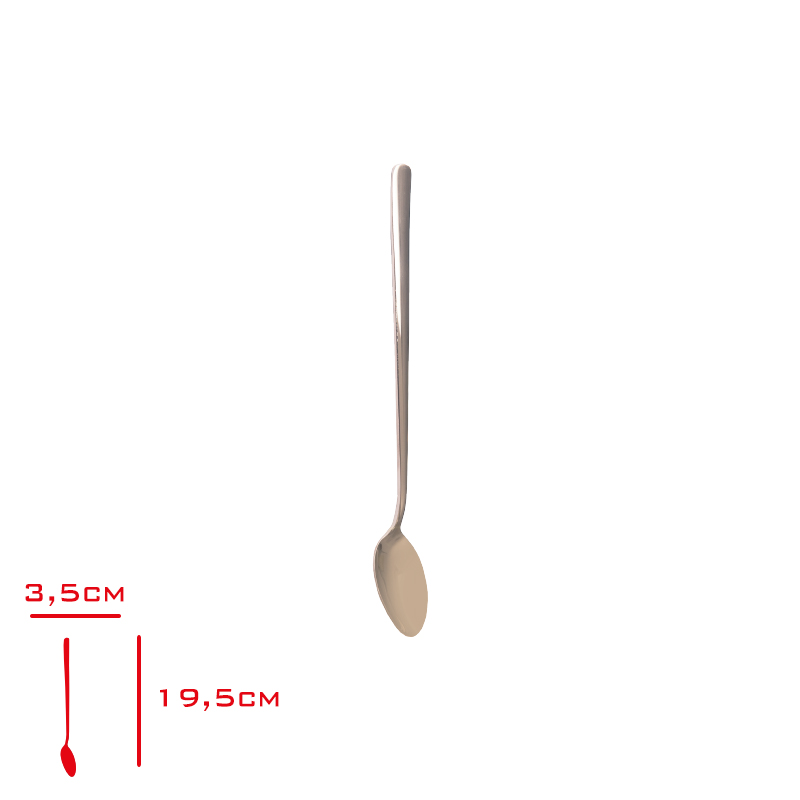 EVMONI KOKTEYL KASIGI 22 CM BAKIR EVM-01051