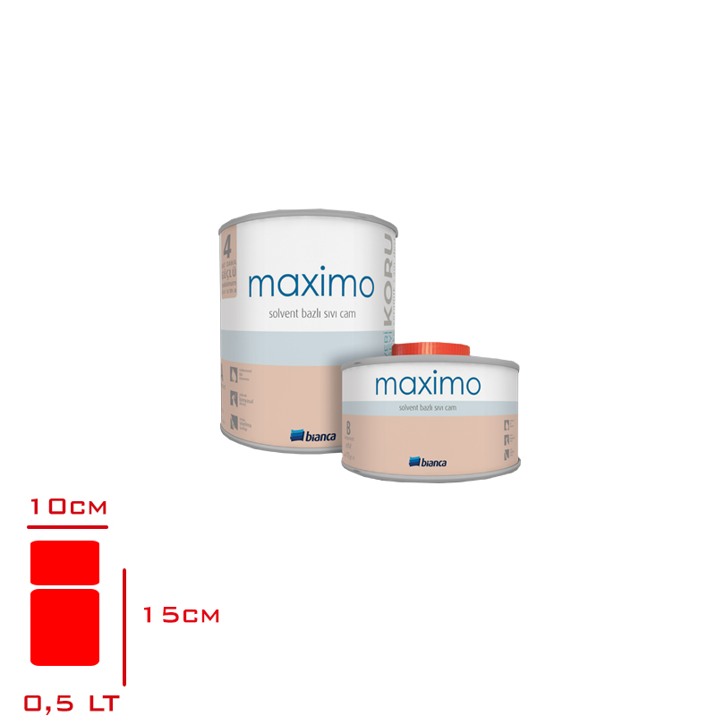 BIANCA MAXIMO SOLVENT BAZLI SIVI CAM IPEK MAT 500 ML