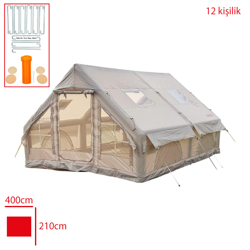 MONICAMP SISME KAMP CADIRI 12 KISILIK 12 M2