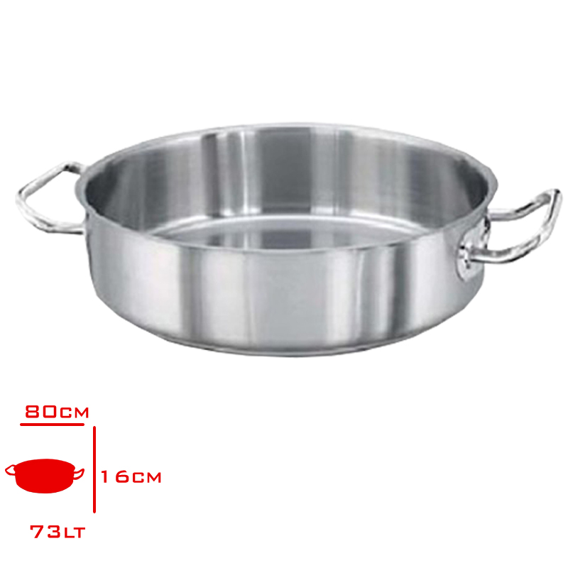 YURUK TAVA CIFT SAPLI 73 LT 80X16 CM 10218016