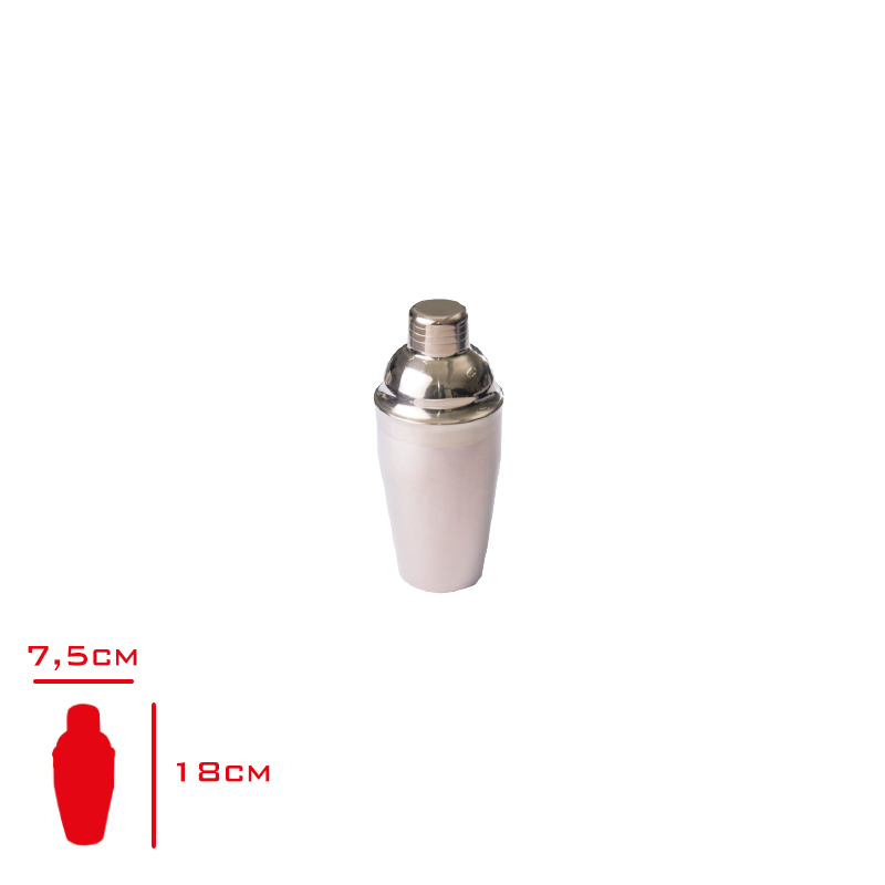 EVMONI KOKTEYL SHAKER ROSE 350 CL EVM-01047