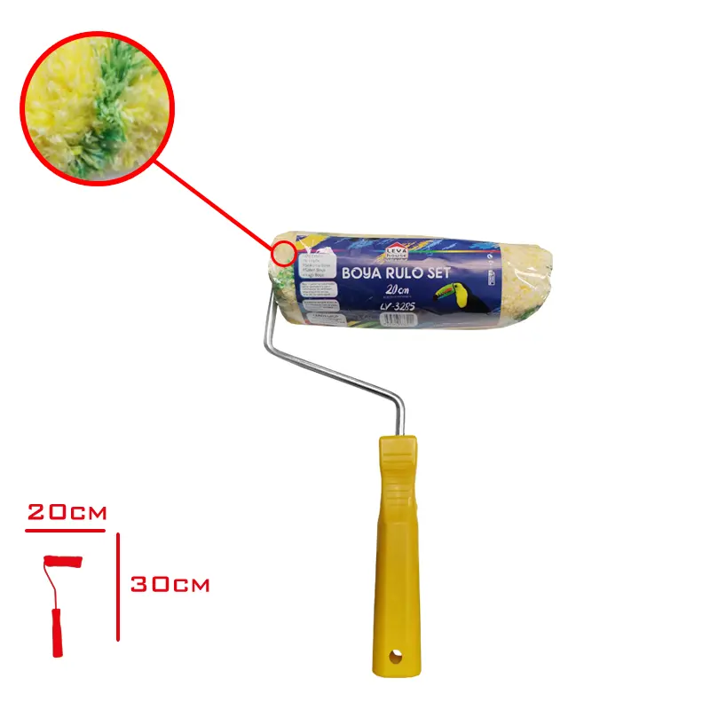 BOYA RULOSU TAKIM PLASGOOD 20 CM LV-3285
