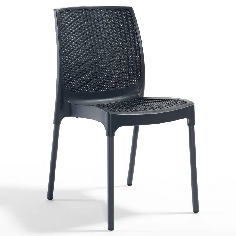 NOVUSSI SANDALYE RATTAN SUNNY ALUMINYUM AYAK ANTRASIT