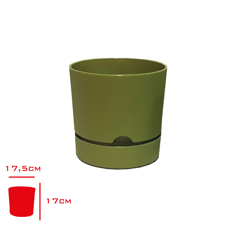 POLIWORK SAKSI BEGONYA 18 CM YOSUN YESILI B-18YY