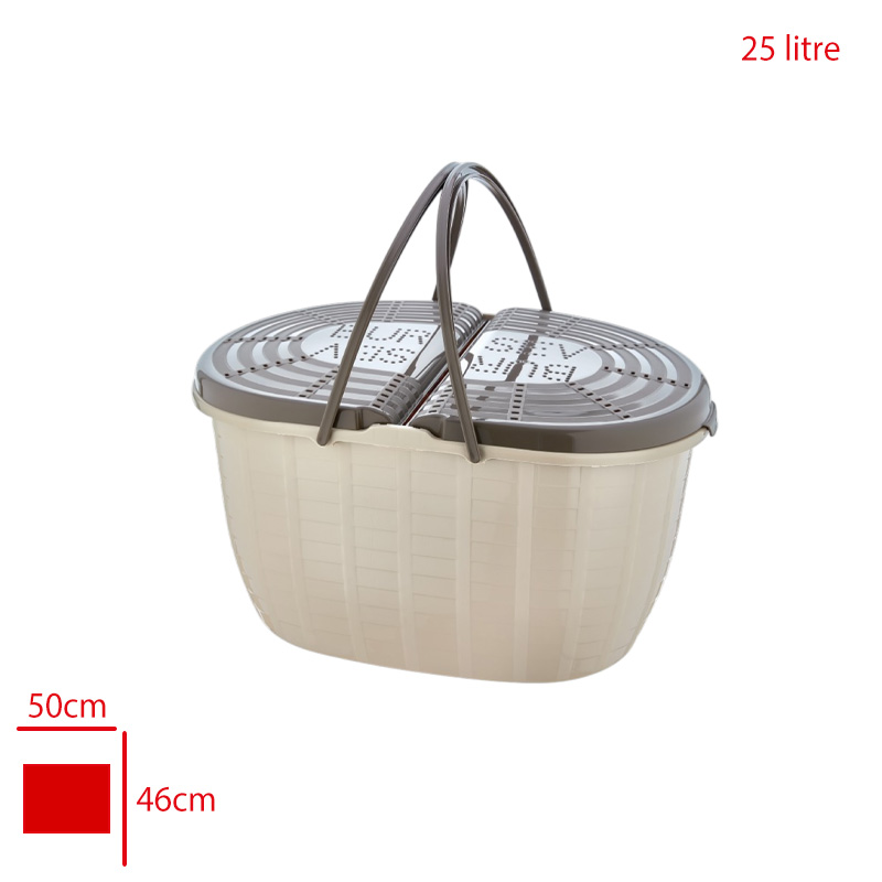 BURSEV PIKNIK SEPETI 25 LT 1104 01
