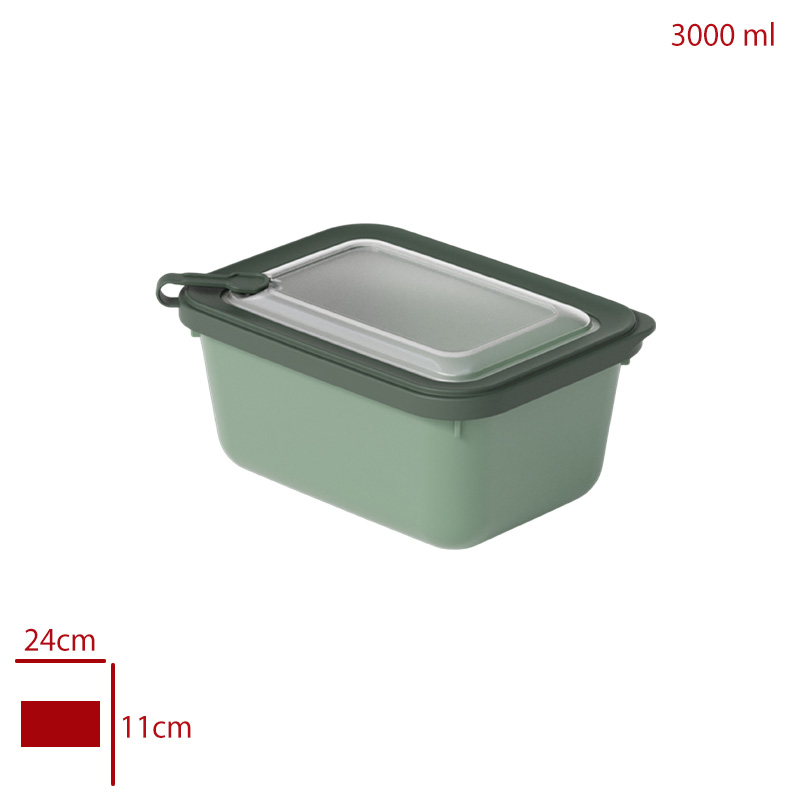 DUNYA SAKLAMA KABI MICRO SAFE DIKDORTGEN 3000 ML 30954