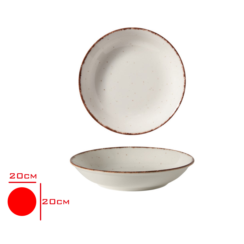 GURAL GBS CUKUR TABAK 20 CM SIDE KAHVE GBSEO20CK58KH