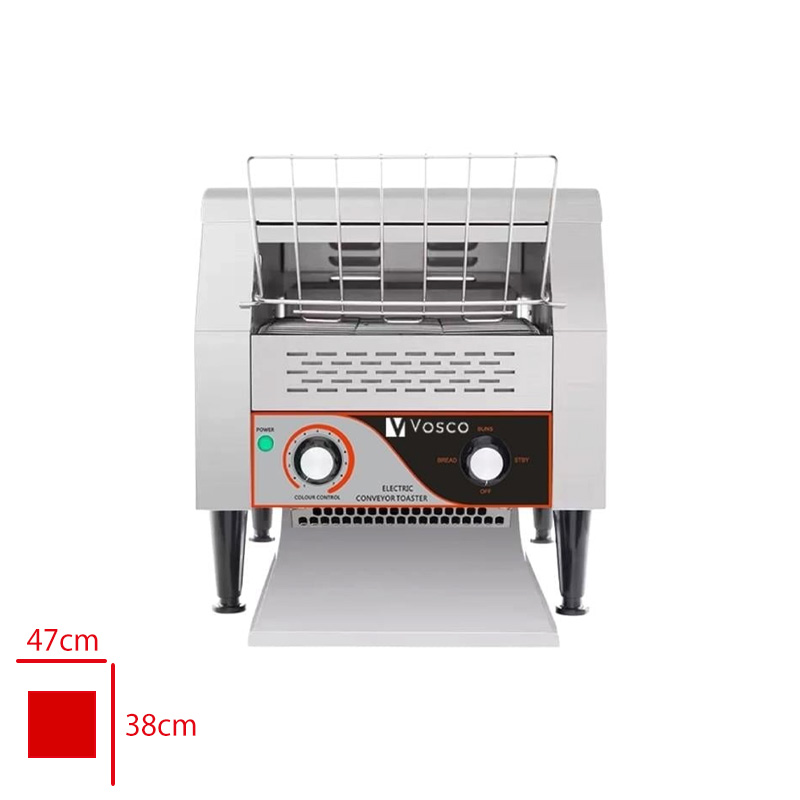 VOSCO KONVEYORLU EKMEK KIZARTMA MAKINESI 600 DILIM/SAAT VKB-450