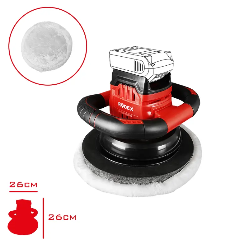 RODEX EKSANTRIK POLISAJ MAKINESI AKU ILAVE 20V RPX2270