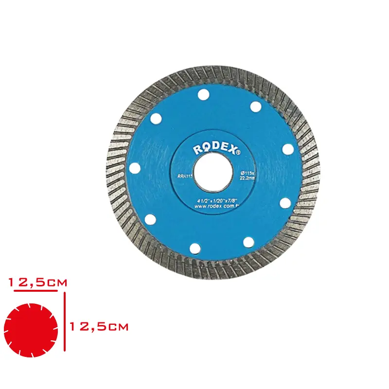 RODEX ELMAS TESTERE ULTRA SLIM TURBO RRH115