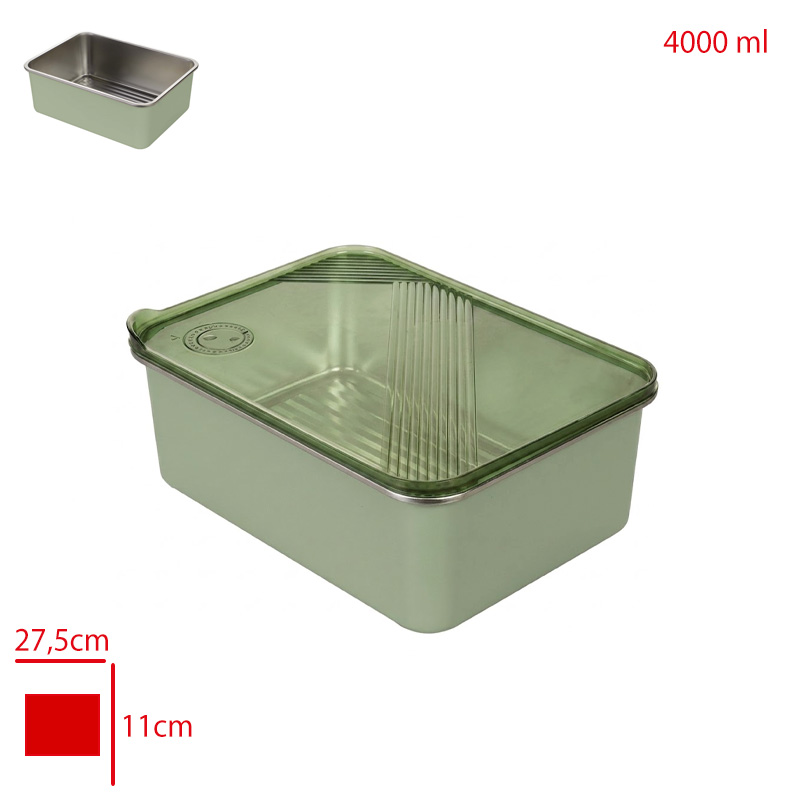 TITIZ SAKLAMA KABI CELIK 4000 ML AP-9547