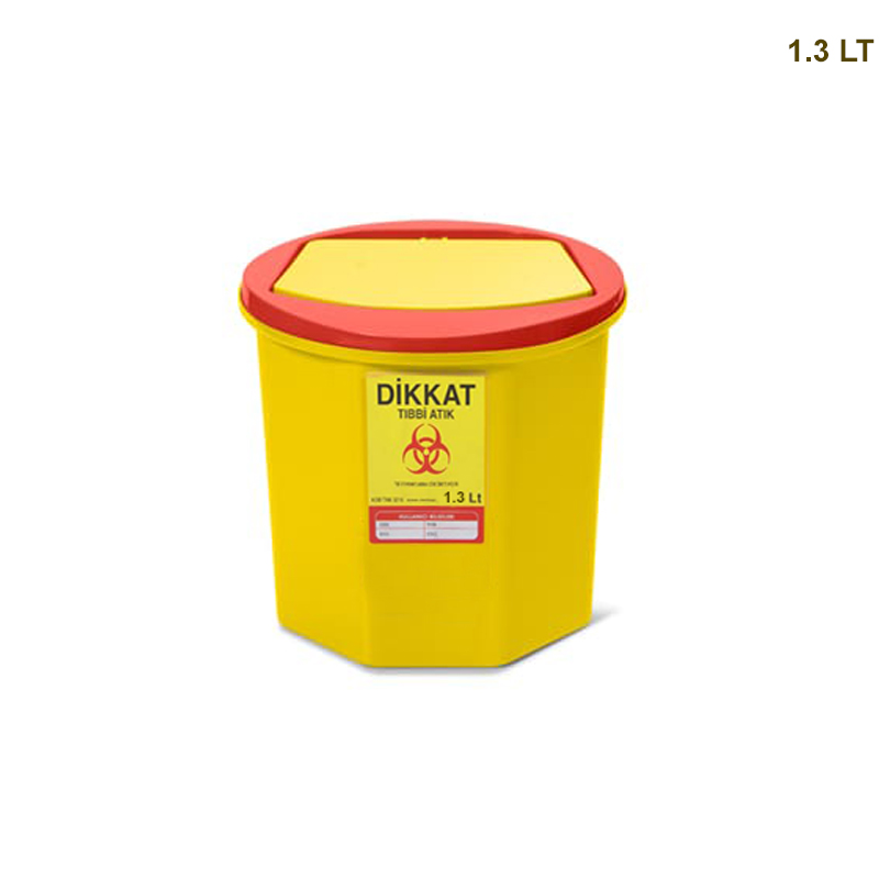 NEMKAR KOSELI TIBBI ATIK KOVASI 1,3 LT