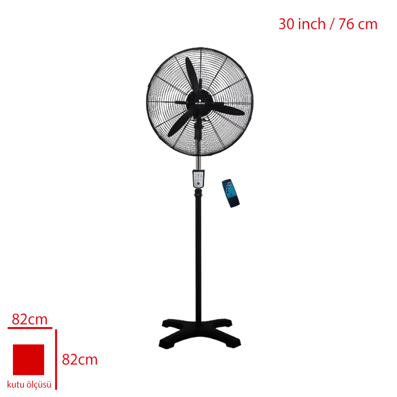 RUBENIS VANTILATOR SANAYI TIPI AYAKLI 30 INC 76 CM RBN.RBS700 PLUS