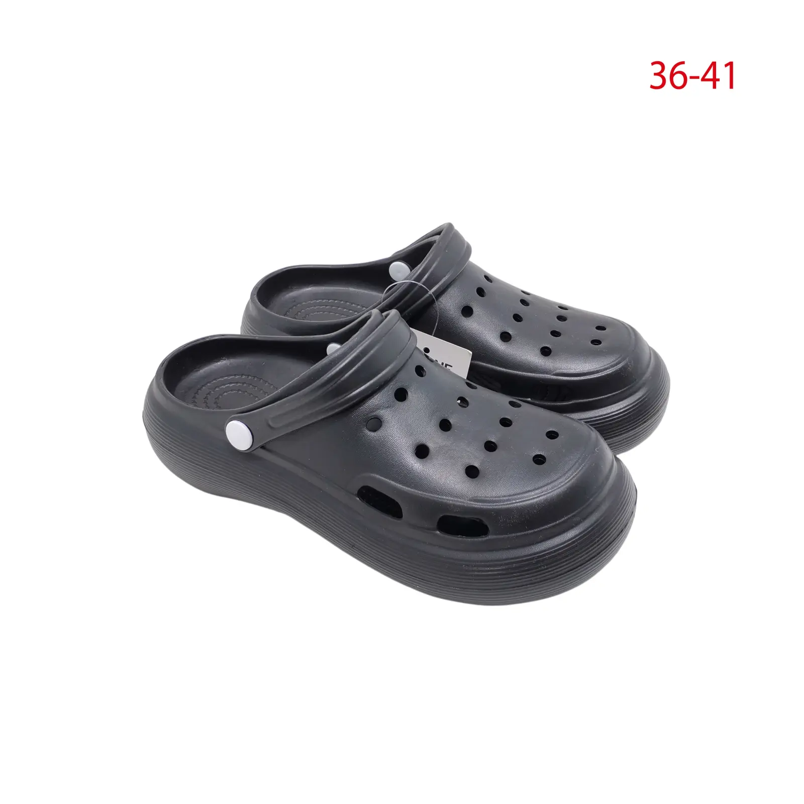 LILY ZENNE TERLIK SIYAH CROCKS 36-41