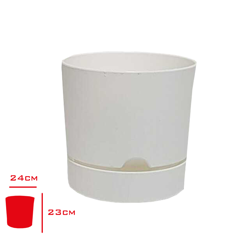 POLIWORK SAKSI BEGONYA 25 CM BEYAZ B-25BY