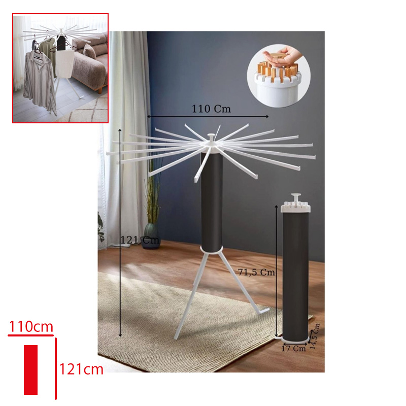 HOUSEPLUS KURUTMALIK PLASTIK HELY ACILIR KAPANIR KRT57058
